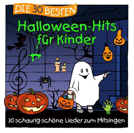Die 30 besten Halloween-Hits für Kinder, CD