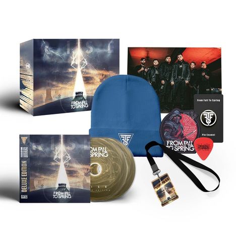 From Fall To Spring: Rise (TourEdition Box-Set), 2 CDs und 1 Merchandise