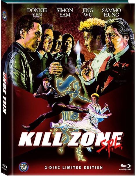 Kill Zone SPL (Blu-ray &amp; DVD im Mediabook), 1 Blu-ray Disc und 1 DVD