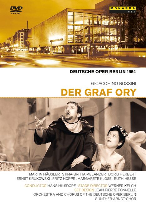 Gioacchino Rossini (1792-1868): Le Comte Ory (in deutscher Sprache "Der Graf Ory), DVD