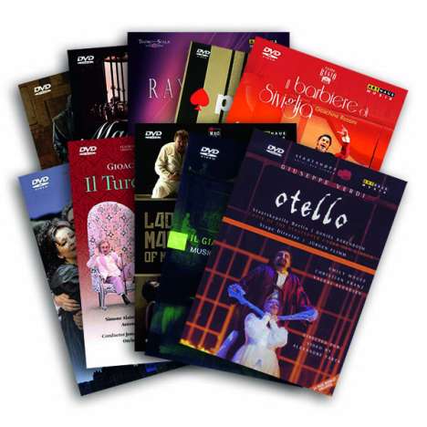 Arthaus-Bundle Vol. 1 mit 10 DVD-Produktionen (Komplett-Set exklusiv für jpc), 10 DVDs