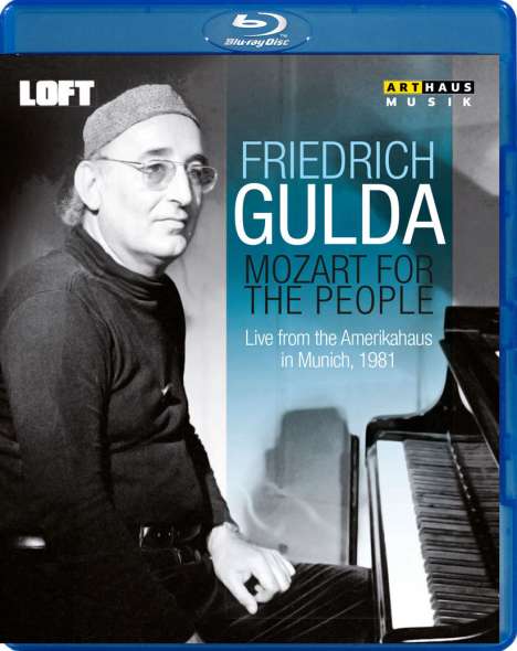Friedrich Gulda - Mozart for the People, Blu-ray Disc