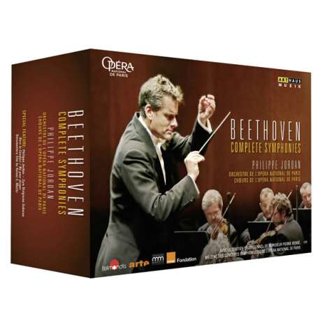 Ludwig van Beethoven (1770-1827): Symphonien Nr.1-9, 4 DVDs