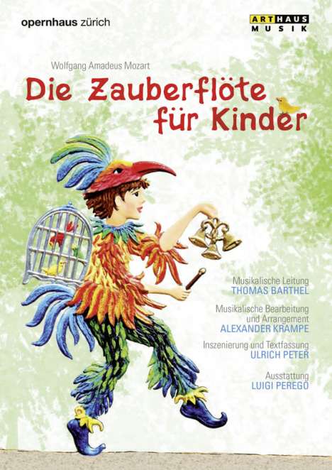 Mozart - Die Zauberflöte für Kinder, DVD