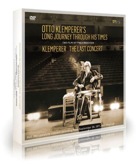 Otto Klemperer's Long Journey Through His Times / Klemperer - The Last Concert (Dokumentationen), 2 DVDs und 2 LPs