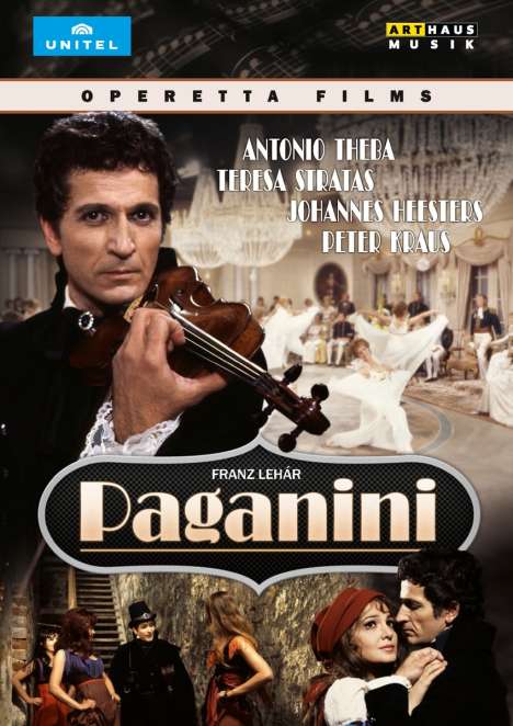 Franz Lehar (1870-1948): Paganini (Operettenfilm), DVD