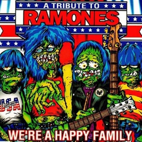 A Tribute To Ramones: We're A Happy Family, 2 LPs