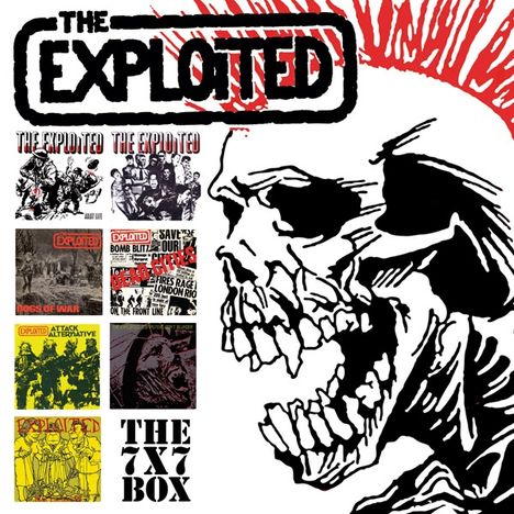 The Exploited: The 7" Singles Box, 7 Singles 7"