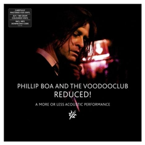 Phillip Boa &amp; The Voodooclub: Reduced! (A More Or Less Acoustic Performance) (180g) (Colored Vinyl), 2 LPs