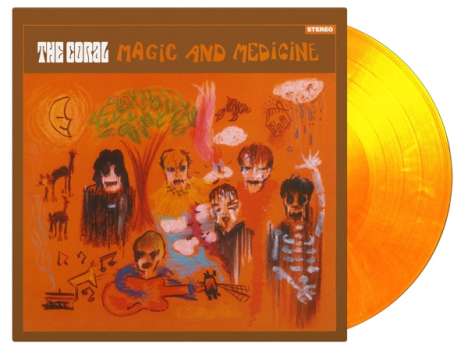 The Coral: Magic &amp; Medicine (180g) (Limited-Numbered-Edition) (Flaming Vinyl), LP