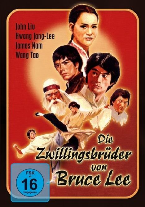 Die Zwillingsbrüder von Bruce Lee, DVD