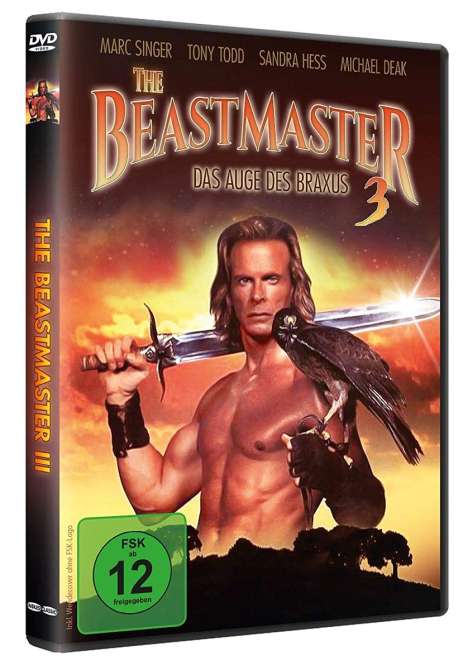 The Beastmaster 3: Das Auge des Braxus, DVD