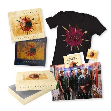 Flash Forward: Golden Rust (Box-Set), 2 CDs und 1 T-Shirt