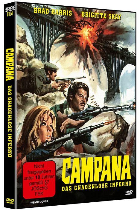 Campana - Das gnadenlose Inferno, DVD