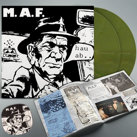 M.A.F. (Mut Aus Flaschen): Hau ab.. (Green Edition), 2 LPs