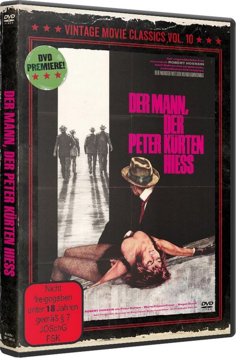 Der Mann, der Peter Kürten hiess, DVD