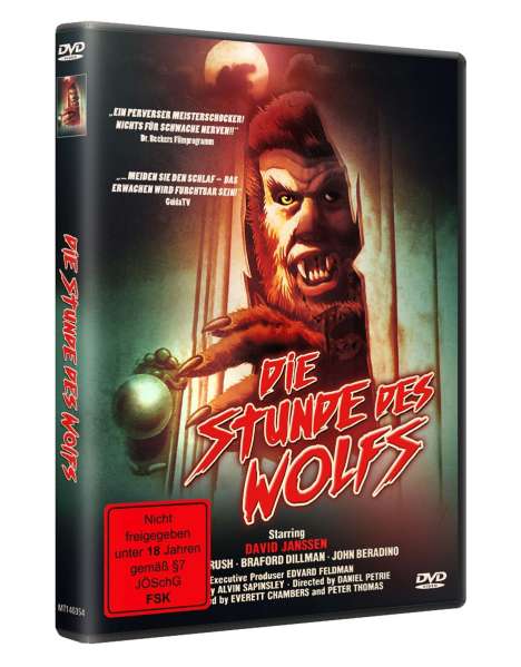 Die Stunde des Wolfs (1972), DVD