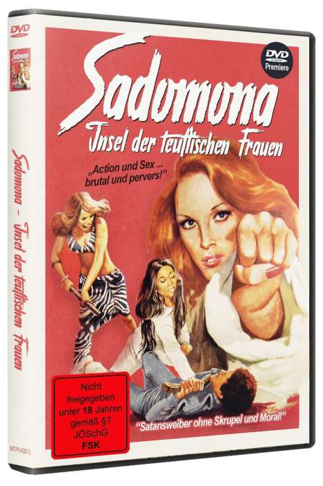 Sadomona - Insel der teuflischen Frauen, DVD