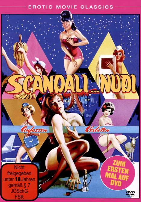 Scandali Nudi - Anfassen verboten, DVD