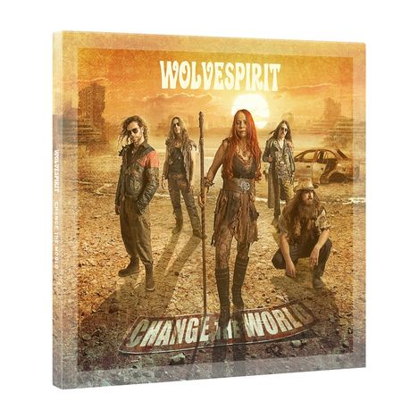 WolveSpirit: Change The World (Limited Edition Box Set), 2 LPs, 1 Single 7" und 1 CD