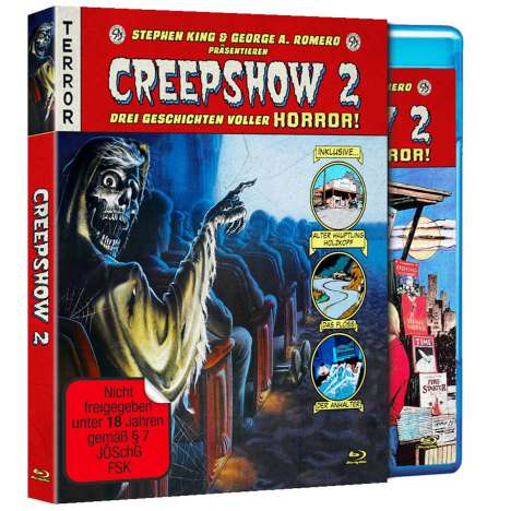 Creepshow 2 (Limited Deluxe Edition inkl. Comicheft) (Blu-ray), Blu-ray Disc