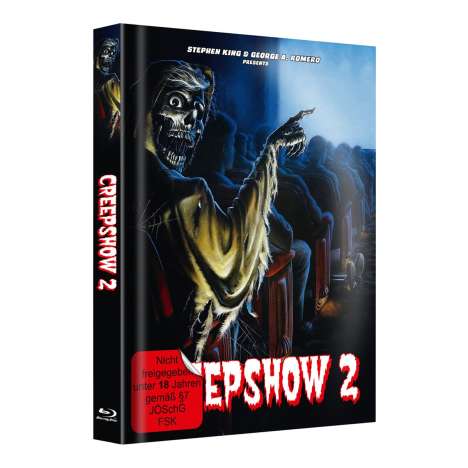 Creepshow 2 (Blu-ray &amp; DVD im Mediabook), 1 Blu-ray Disc und 1 DVD