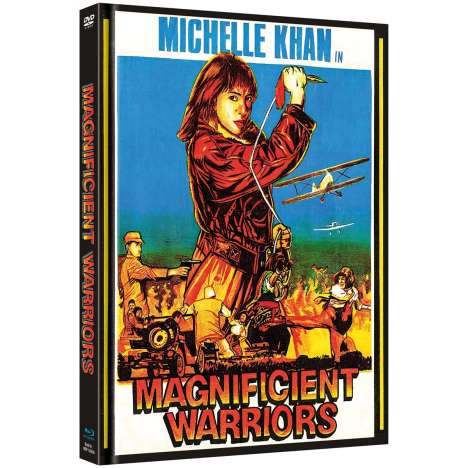 Dynamite Fighters (Blu-ray &amp; DVD im Mediabook), 1 Blu-ray Disc und 1 DVD