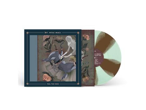 Hot Water Music: Feel The Void (Limited Deluxe Edition) (Two Color Pinwheel Coke Green Vinyl), LP