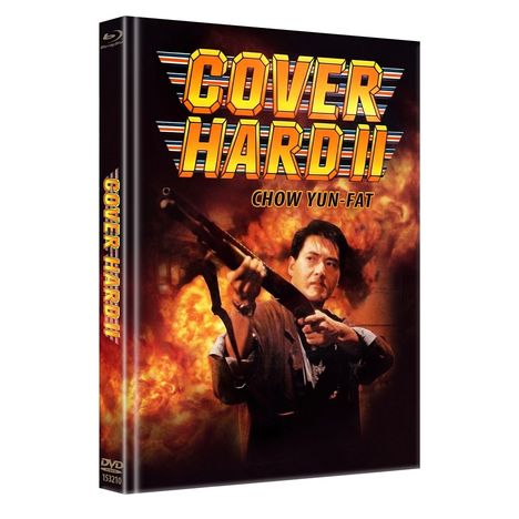 Cover Hard 2 - City on Fire (Blu-ray &amp; DVD im Mediabook), 1 Blu-ray Disc und 1 DVD