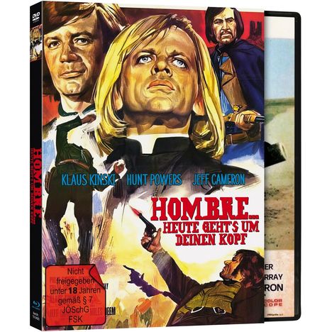 Hombre...Heute geht's um deinen Kopf (Blu-ray &amp; DVD), 1 Blu-ray Disc und 1 DVD