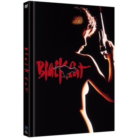 Black Cat (1991) (Blu-ray &amp; DVD im Mediabook), 1 Blu-ray Disc und 1 DVD