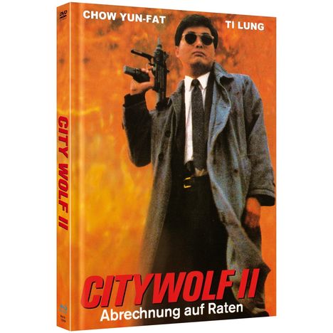 City Wolf II (Blu-ray &amp; DVD im Mediabook), 1 Blu-ray Disc und 1 DVD