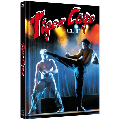 Tiger Cage 3 (Blu-ray & DVD im Mediabook), 1 Blu-ray Disc und 1 DVD