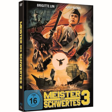 Meister des Schwertes 3 (Blu-ray &amp; DVD im Mediabook), 1 Blu-ray Disc und 1 DVD