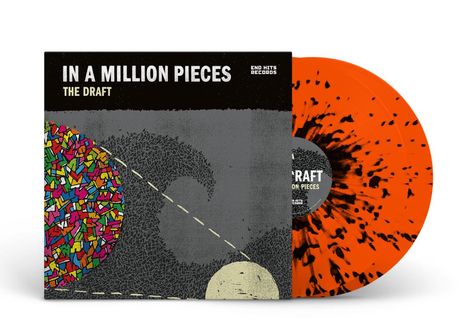 The Draft: In A Million Pieces (Limited Indie Edition) (Orange Splatter Vinyl), 2 LPs