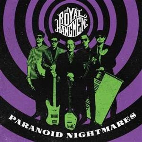 The Royal Hangmen: Paranoid Nightmares (Limited Indie Edition) (Violet/Black Marbled Vinyl), LP