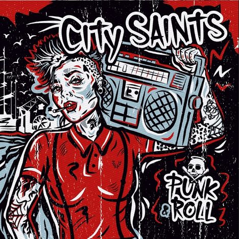 City Saints: Punk'n'Roll (Babyblue Splatter Vinyl), 2 LPs