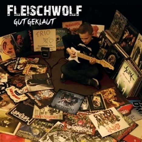 Fleischwolf: Gut geklaut (Gold/Black Crossed Vinyl), LP