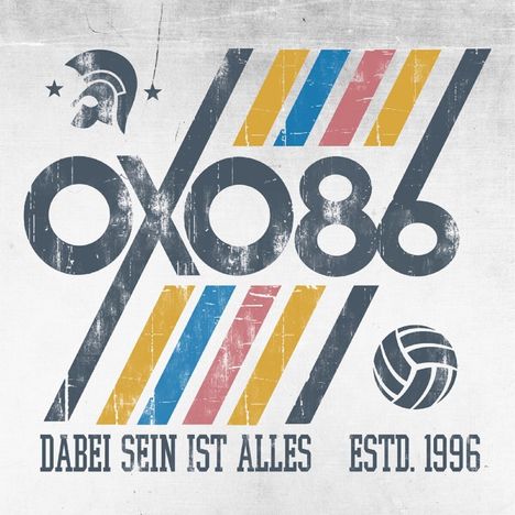 Oxo 86: Dabei sein Ist alles (Clear Blue w/ Tricolor Splashes Vinyl), LP