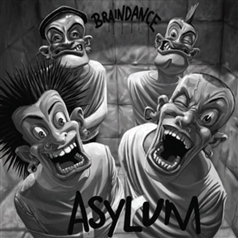 Braindance: Asylum (Clear Blue White Crossed Vinyl), LP