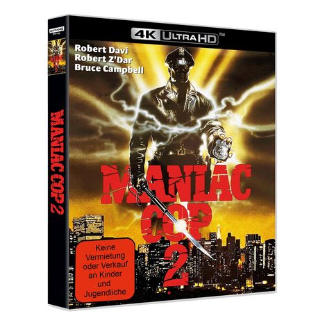 Maniac Cop 2 (Ultra HD Blu-ray), Ultra HD Blu-ray