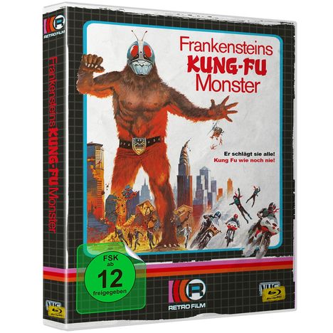 Frankensteins Kung-Fu Monster (Blu-ray), Blu-ray Disc