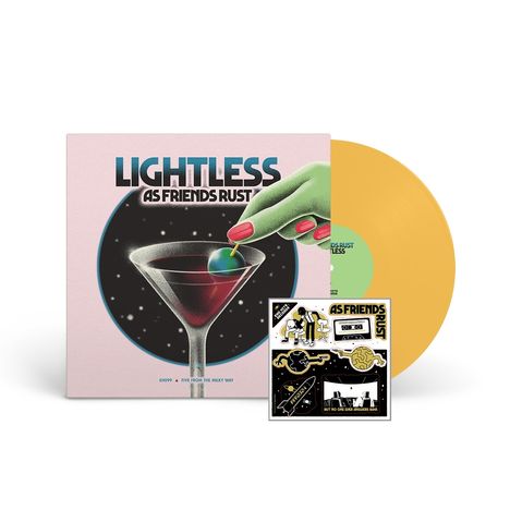 As Friends Rust: Lightless (Limited Indie Edition) (Solid Yellow Vinyl), LP