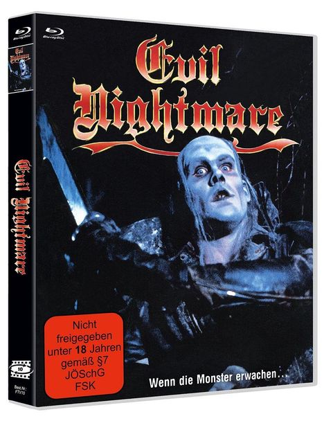 Evil Nightmare (Blu-ray im Mediabook), Blu-ray Disc