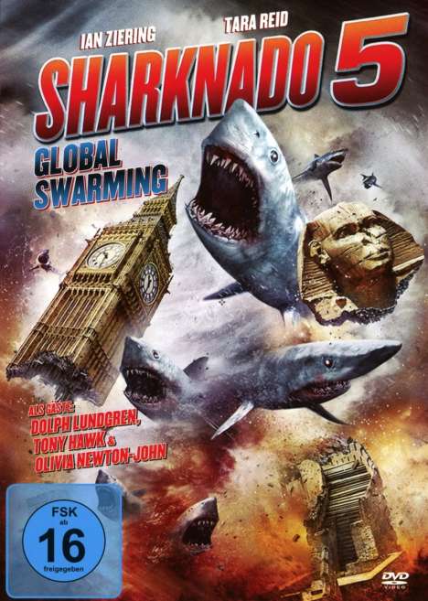Sharknado 5 - Global Swarming, DVD