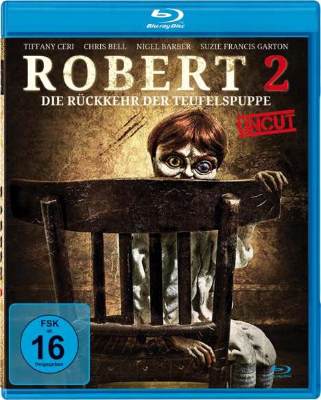 Robert 2 - Die Rückkehr der Teufelspuppe (Blu-ray), Blu-ray Disc