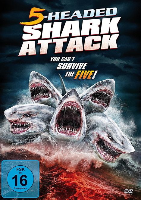 5-Headed Shark Attack, DVD