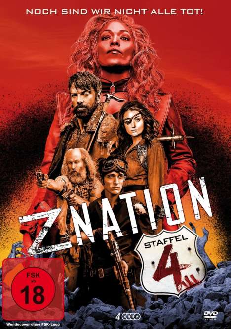 Z Nation Staffel 4, 4 DVDs