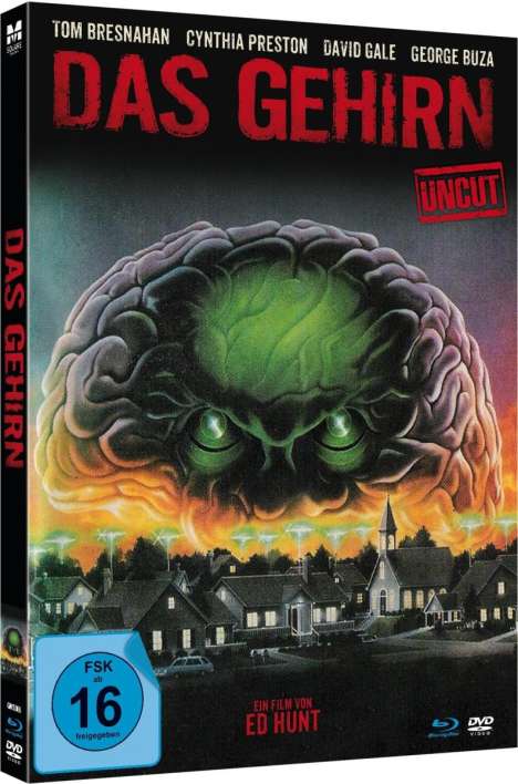 Das Gehirn (Blu-ray &amp; DVD im Mediabook), 1 Blu-ray Disc und 1 DVD