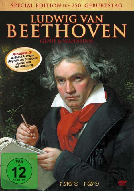 Ludwig van Beethoven (Special Edition), 1 DVD und 1 CD